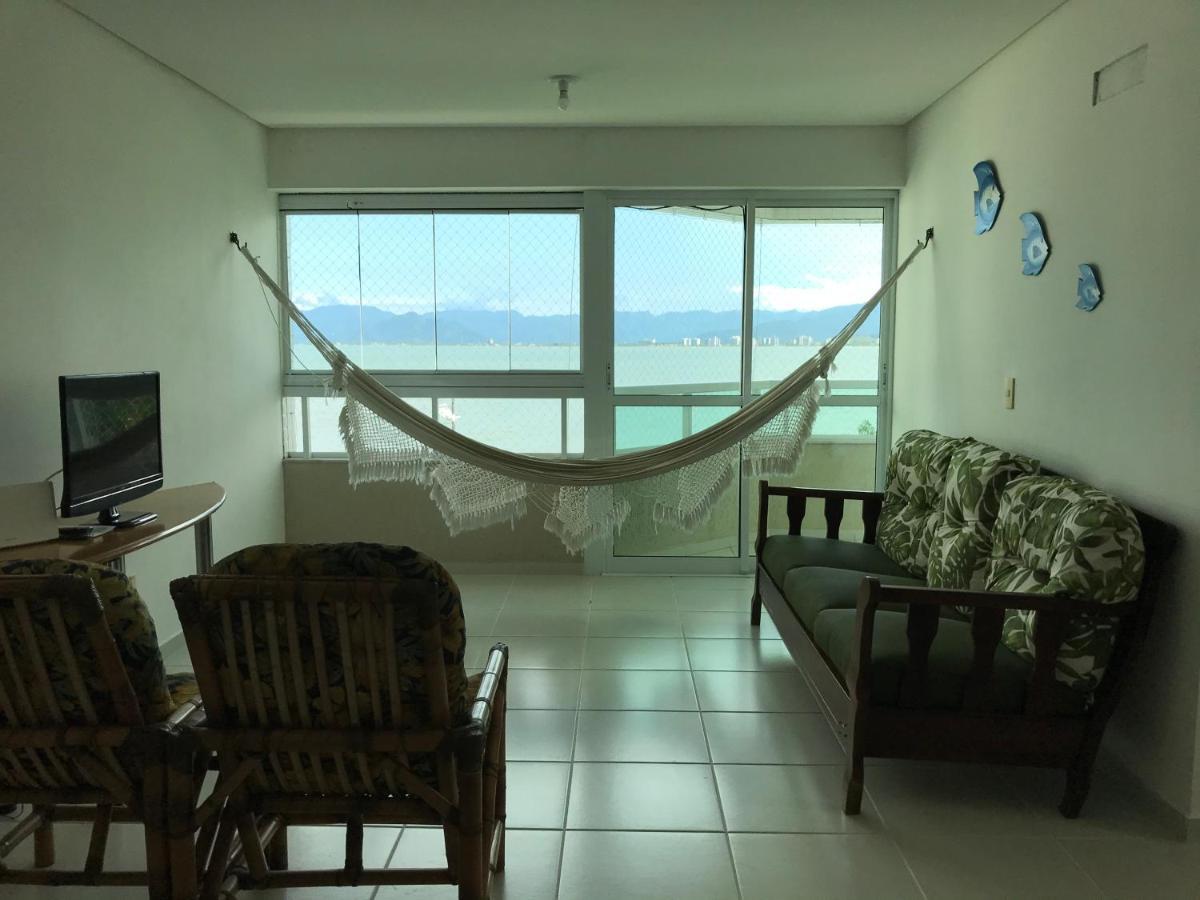 Apartamento Pe Na Areia Frente Para O Mar E Piscina Na Prainha Caraguatatuba Exterior foto